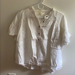 Oversized shirt from Anthropologie